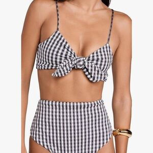 sea New York swim gingham